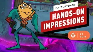 Battletoads Is Back and It's Still Punishing - E3 2019