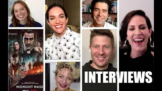 MIDNIGHT MASS Interviews - The Cast of Mike Flanagan's New Horror Series