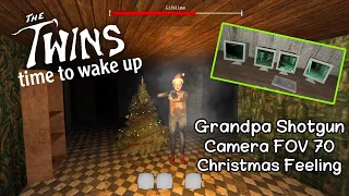 The Twins PC in Granny 5 With Grandpa Shotgun + Christmas Feeling And Camera FOV 70