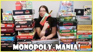 Our HUGE Monopoly Collection! | Board Game Night