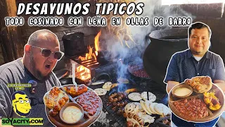 COMIDA A LA VISTA "Comedor Los Tios" Todo cosinado con LEÑA y UTENSILIOS DE BARRO