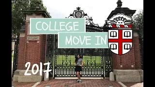 MOVE INTO COLLEGE WITH ME | Brown University - Freshman Year