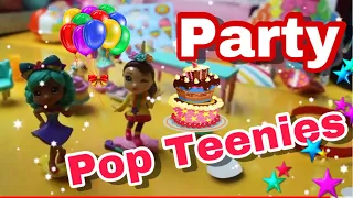 Party Pop Teenies Хлопушки - Сюрпризы с Куклами  #NEWSURPRISE