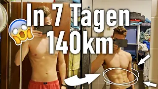 25.000 SCHRITTE JEDEN TAG FÜR 7 TAGE CHALLENGE | Abnehmen Durch Gehen?!