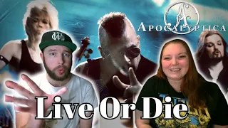 Apocalyptica feat. Joakim Brodén - Live Or Die | 1st Time REACTION #finland #sweden #reaction