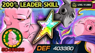 200% LEADER SKILL! 100% TEQ TRANSFORMING BUU LEVEL 10 LINKS! Dragon Ball Z Dokkan Battle