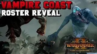 Vampire Coast Roster REVEAL! Full unit analysis, lore and discussion | Curse of the Vampire Coast