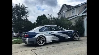 Starting Paint on M3 GTR ...