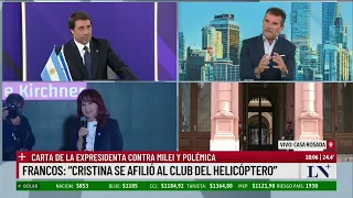Cristina Kirchner reapareció con un texto de 33 páginas; el pase entre Paulino Rodrígues y Feinmann