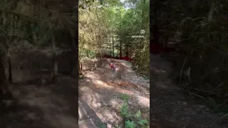 WOAH!! Railing turns on an Atherton Bike at Dyfi Bike Park