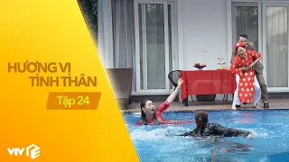 Hương vị tình thân tập 24 | Đúng ngày mừng thọ, mẹ chồng đẩy thẳng con dâu xuống hồ bơi