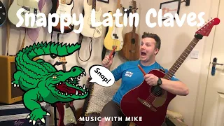 Music with mike interactive children's music session - Snappy Latin Claves