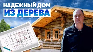 Надежный деревянный дом из Кело || Отзыв Александра Баранова о жизни в доме из полярной сосны