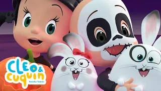 Halloween con Cleo y Cuquín 🎃🍭 las aventuras de Cuquín y Colitas