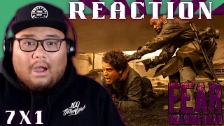 Fear The Walking Dead 7x1 "The Beacon" REACTION!!