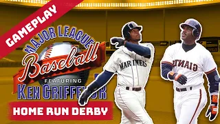 Ken Griffey vs Barry Bonds | Major League Baseball ft Ken Griffey Jr Home Run Derby