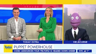 Randy Feltface on Today Show Extra being hilarious!