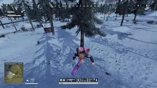 Ring of Elysium Snowboard Stunt