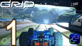 GRIP: Combat Racing PC 4K Walkthrough - Gameplay Part 1 - Tier 1: Fresh Metal Tournament 1-3