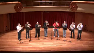 Passacaglia in C Minor, J.S. Bach arranged for trombone octet by Hunsberger