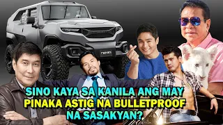 Sila Pala Ang Mga Kilalang Personalidad Sa Ating Bansa Na May Mamahaling Bulletproof Na Sasakyan