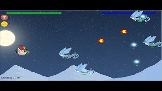STAR BIRDS GAME IN JAVA WITH SOURCE CODE