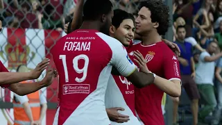 EA Sports FC 24 Gameplay: AS Monaco vs FC Nantes - (Xbox Series X) [4K60FPS]