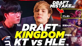 LS | Draft Kingdom - KT vs HLE - Deep Dive into the Drafts of 3 games.