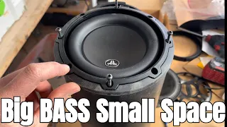 More BASS for your small space!: How to Modify a Bazooka Tube with a JL 6W3 Deep Throw Subwoofer