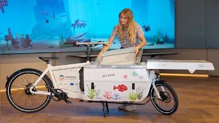 A marine forest conservation and restoration e-bike!