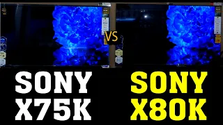 Sony X75K vs Sony X80K | Sony X75K Review | Sony Bravia X80K Review | Best Budget Sony TV 2023