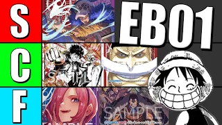 EB01 DECK TIER LIST - Extra Booster Memorial Collection - One Piece Trading Card Game (Predictions)