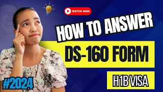 DS-160 FORM TUTORIAL for H1B VISA 2024 🇺🇸 | IMPORTANCE + DOCUMENTS NEEDED + TIPS | Teacher Argie