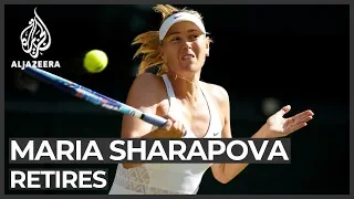 Maria Sharapova retires: Rise and fall of tennis superstar