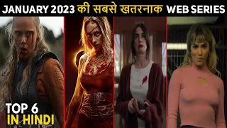 Top 6 New Action,Fantasy,Thriller Hindi Dubbed Web Series January 2023