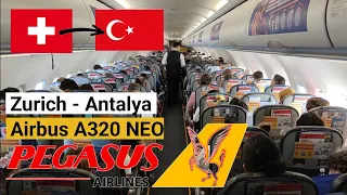 Trip Report | Pegasus Airlines Airbus A320 NEO | Zurich - Antalya