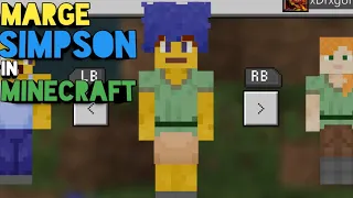 How to make marge simpson in minecraft - Minecraft Skins #1