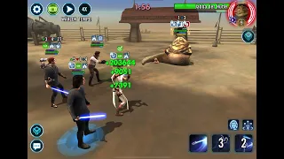 Rey/Cal vs Jabba