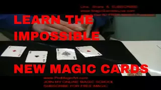 Card Tricks: New Magic Cards Tutorial