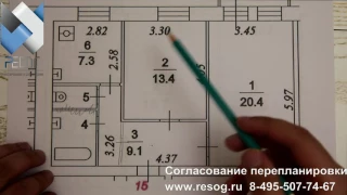 Перепланировка хрущевки в 2024 г. Все особенности.