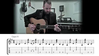 Wildwood Flower - Bluegrass Carter Style Flatpicking Guitar Lesson (Sheet Music + Tab)