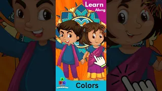 Toddler Color Adventure: Learn Colors & First Words with Rangoli Art!
