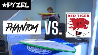 The battle! Pyzel Red Tiger Vs. Phantom