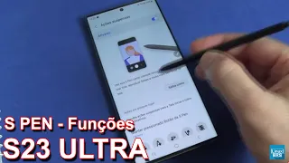 Samsung Galaxy S23 Ultra - S PEN funções