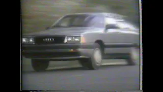 1985 Audi 5000 Sport Wagen "The art of engineering" TV Commercial