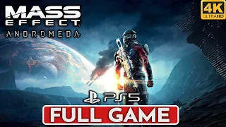 MASS EFFECT ANDROMEDA REMASTERED PS5 Gameplay Walkthrough FULL GAME [4K ULTRA HD] - No Commentary