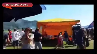 КРУШЕНИЕ САМОЛЕТА НА АВИАШОУ В АВСТРИИ/ Plane crash at an air show in Austria