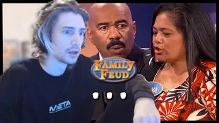 Family Feud answers that left xQc Speechless | Compilation