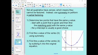 MCR3U Quad 06 Optimal Values