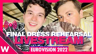 Eurovision 2022 Final Dress Rehearsal Livestream